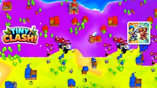 Tiny Clash ⚔🏹🗡 Gameplay (Android, iOS) #games @Play_with_pixel screenshot 4