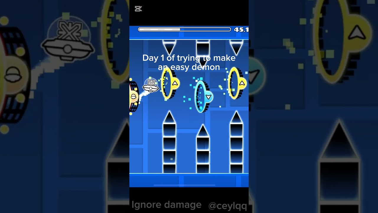 Day 1 of trying to make an easy demon 