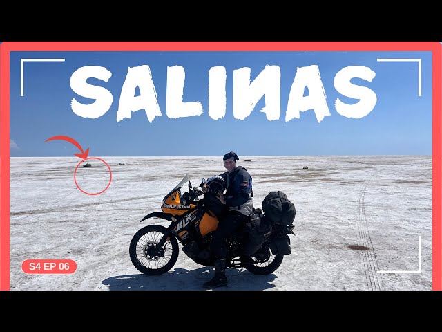 Travel vlog - Through Salt Falt to Sulky Capital of Argentina, 700km Motorcycle Ride in Argentina| S04 Ep.06