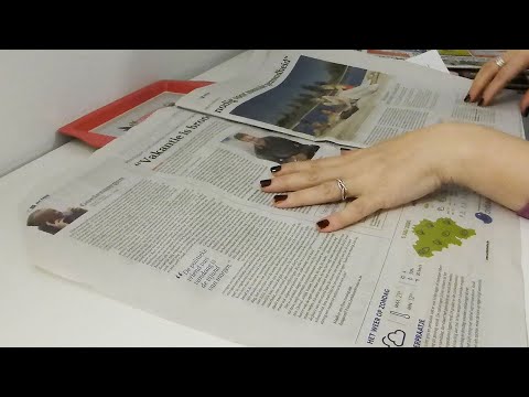 ASMR Newspapers Page Flipping | No Talking