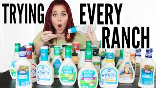 What is THE BEST RANCH I TRIED THEM ALL! (Ultimate Taste Test)