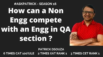 How can a Non Engg compete with an Engg in QA section?  | AskPatrick | Patrick Dsouza