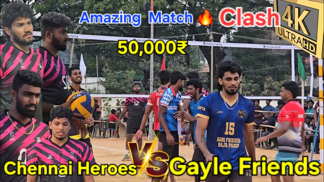 | Deciding Set - 3 | Chennai Heroes 🆚️ Gayle Friends | 
