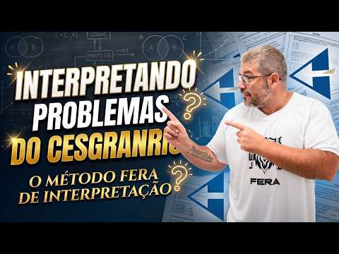 Interpretando questões Cesgranrio - Transpetro