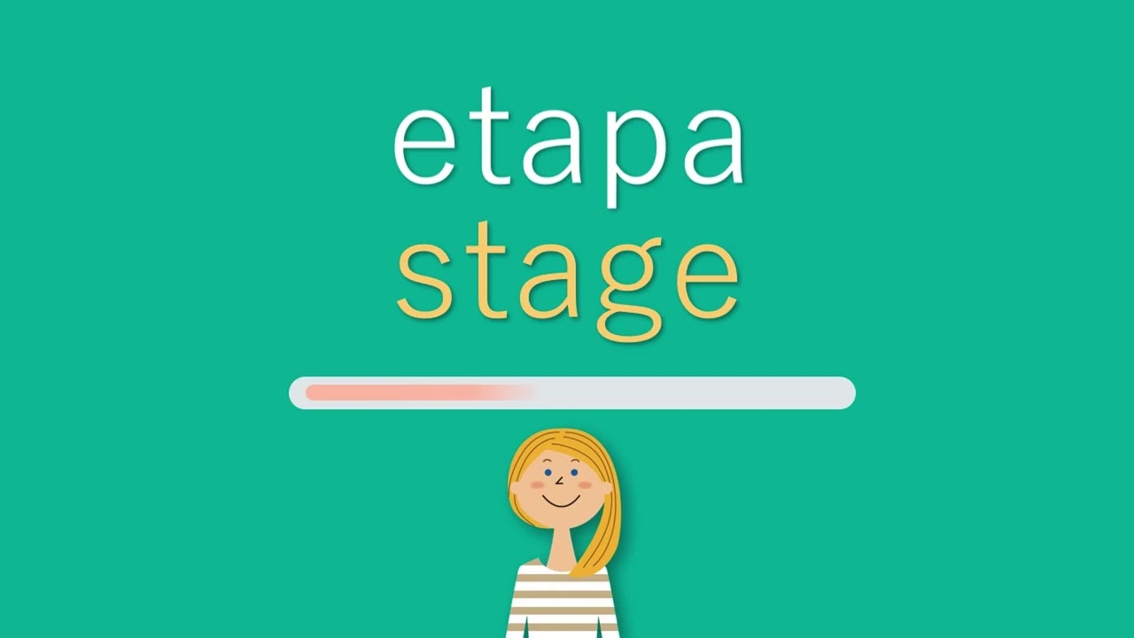 ¿Cómo lo dices etapa en inglés?