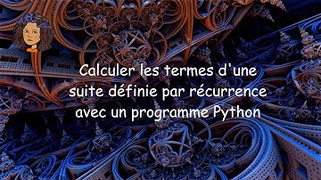 Tuto - Calculer les termes d