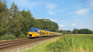 Ns Flow Icng 3318 Passeert Wallersteeg In Nijkerk Met Een Testrit