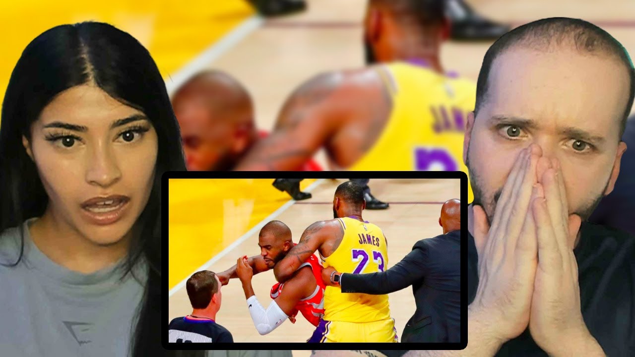 Brits React to NBA Heated Moments For The First Time
