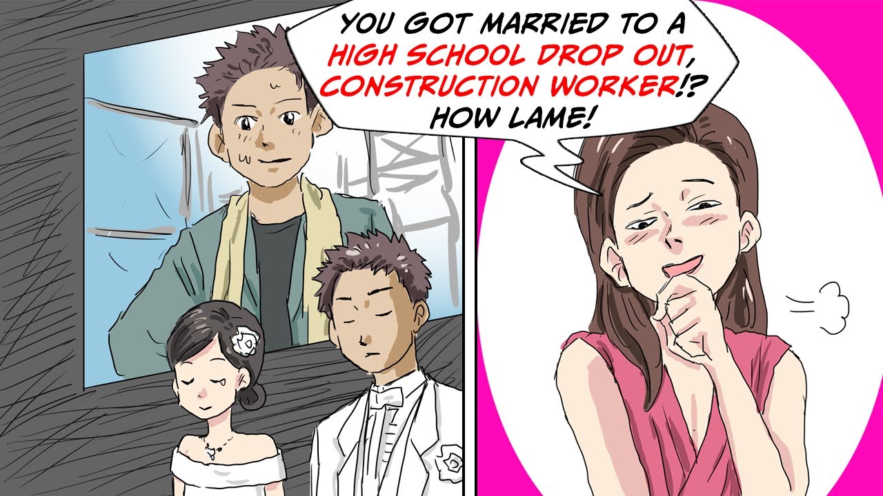 Went to a colleague's wedding, but then… [Manga Dub]
