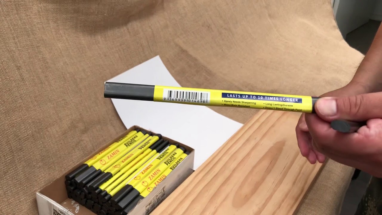 160mm Flexible Carbon CARPENTERS PENCILS BUILDERS TRADESMAN CLUTCH Graphite YouTube