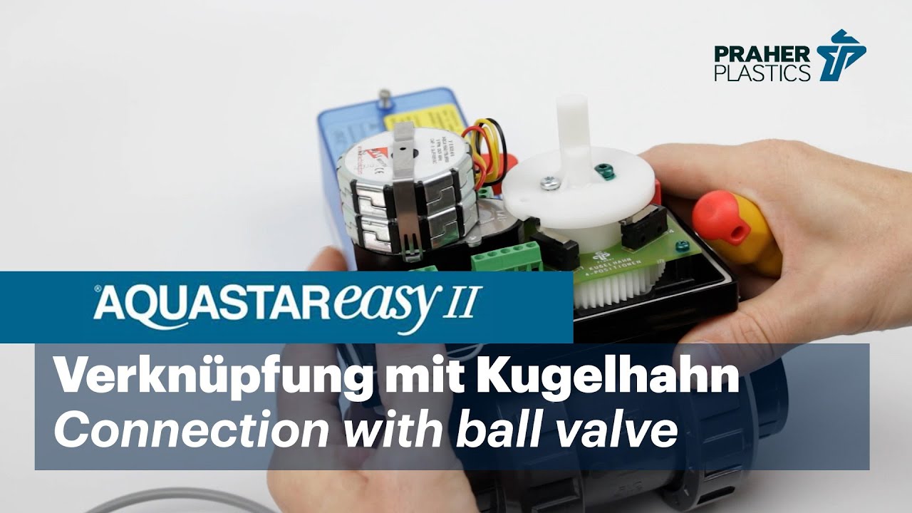 Aquastar® Easy II | Anschluss automatischer Kugelhahn