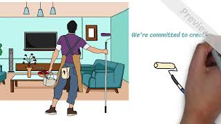Painting Service Explainer Video | Whiteboard Animation
