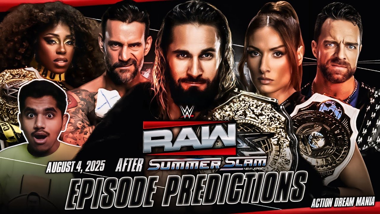 Прогнозы на эпизоды WWE RAW после SummerSlam 2025 | 4 августа 2025 г. | Action Dream Mania