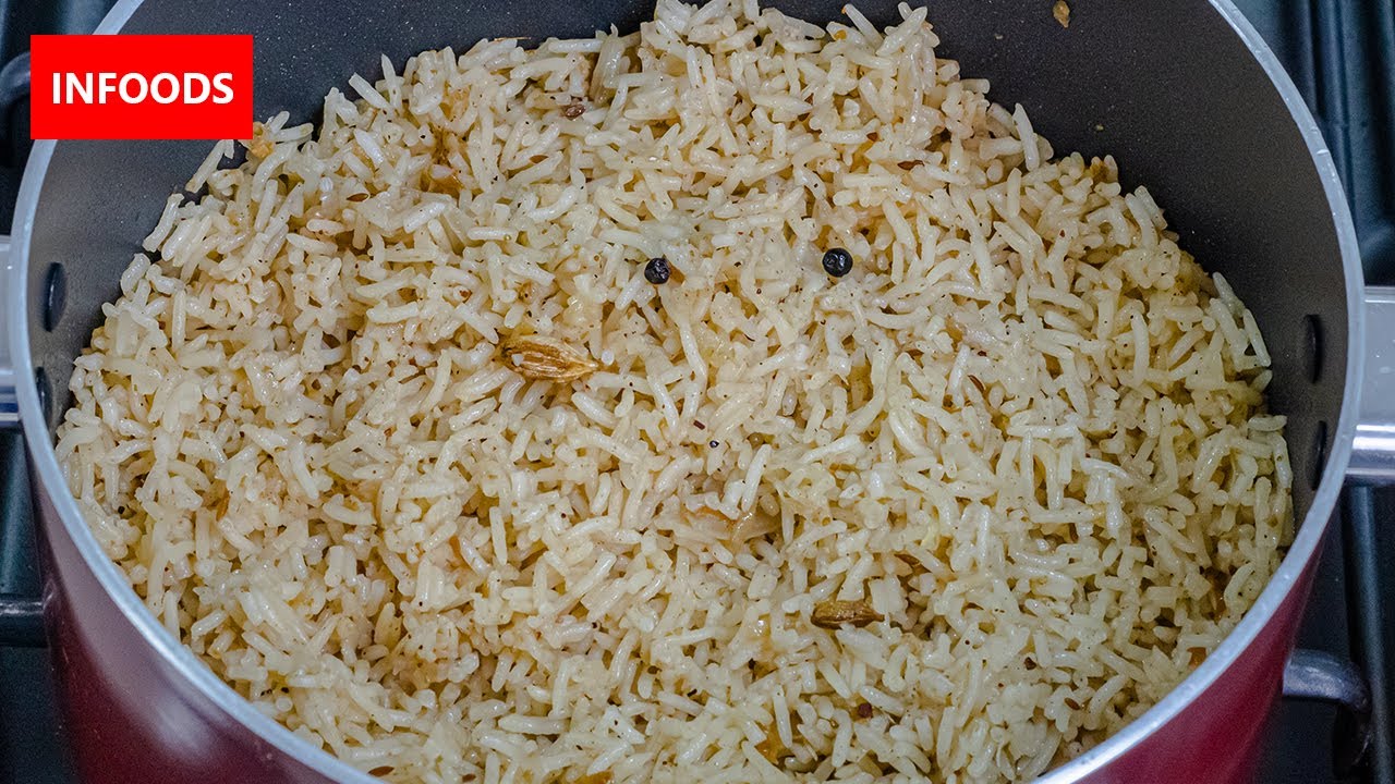 Plain Pilau Recipe How to Make Plain Pilau Pilau with Cumin & Black Pepper Recipe Infoods