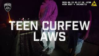 Teen Curfew Laws - PSA