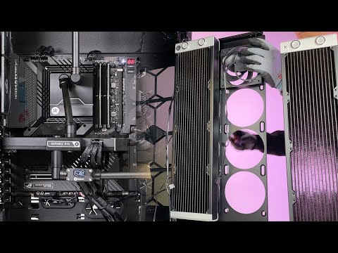 드디어 조립한 올 블랙 <strong>RTX</strong> 4090 &amp;<strong>amp</strong>; i9-13900K 커스텀수냉PC