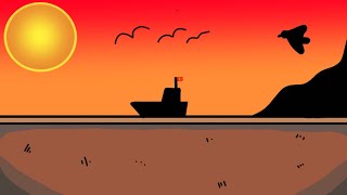 Gün Batımı Arka Plan Resmi