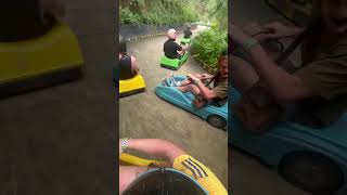 Downhill Go Kart Crash Sends Friends Into Laughter