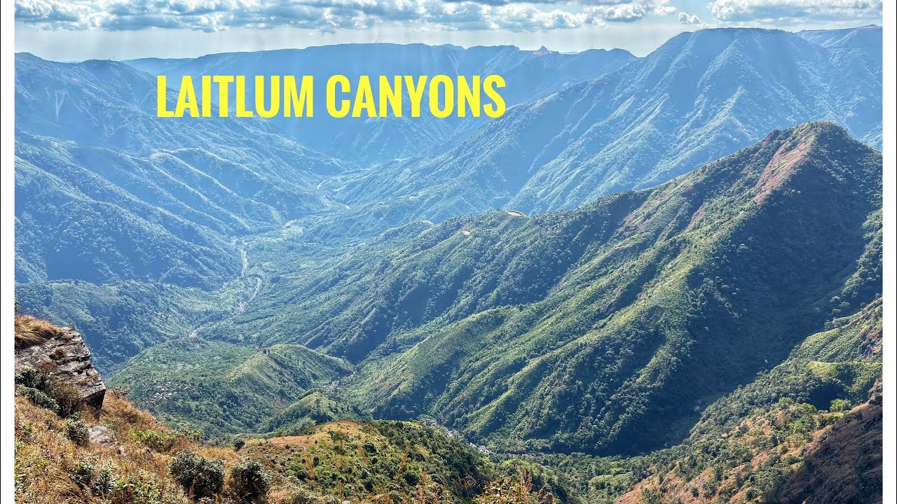 Walking Through Laitlum Canyon, Meghalaya 🇮🇳 | Raw 4K Scenic Walk