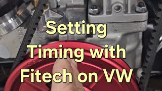 How to set timing on VW with Fitech.