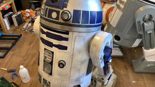 Weathering R2 D2 with Dirtydown