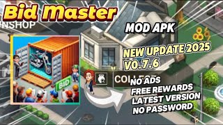 Bid Master v0.7.6 Mod Apk No Ads Unlocked New Update 2025