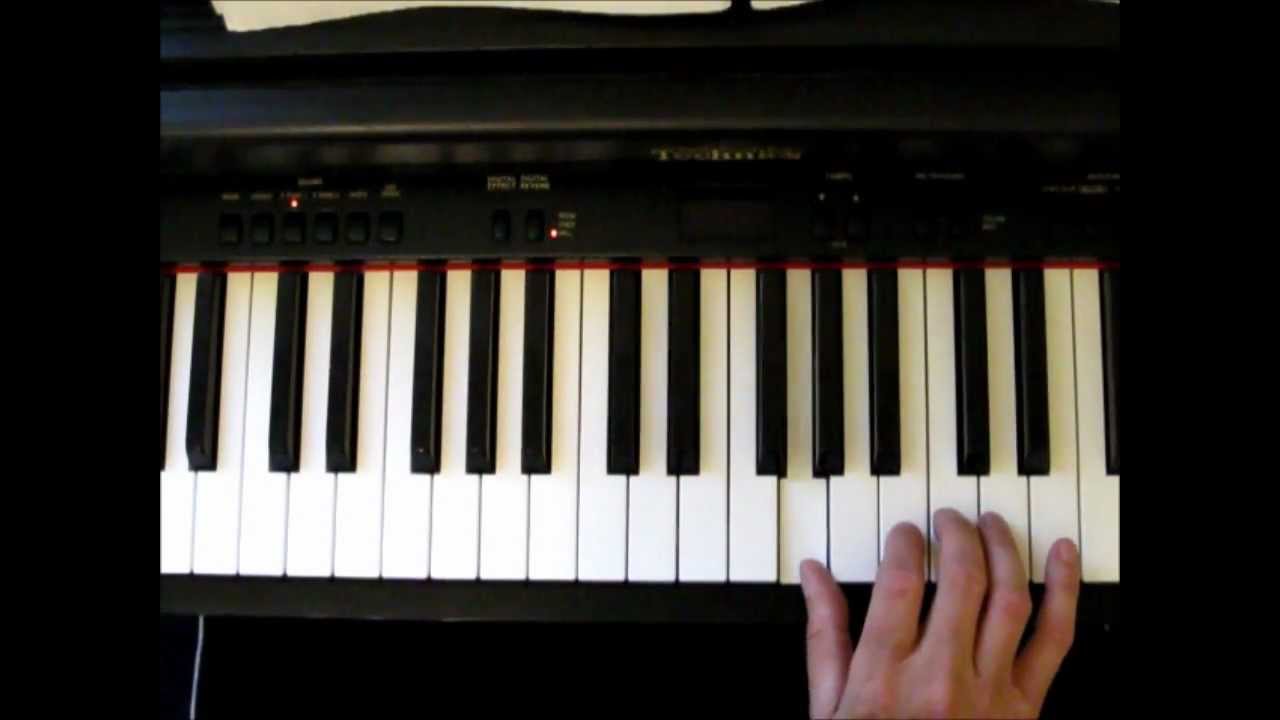 Lean On Me - Beginner Piano Lesson - YouTube