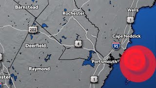 Magnitude 3.8 earthquake hits off coast of southern Maine, USGS says