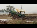 John Deere 5045D 45Hp stunts in mud full wheels