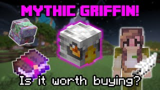 Testing the NEW Mythic Griffin Pet! | Hypixel Skyblock Live