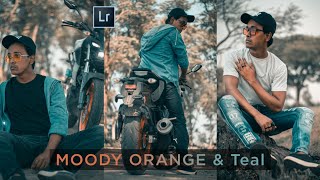 Lightroom Mobile Moody Orange & Teal Color Tone Preset FREE Download - Tech Art screenshot 1