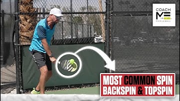Master Pickleball Counterspin by Understanding the Science of Spin | CoachME