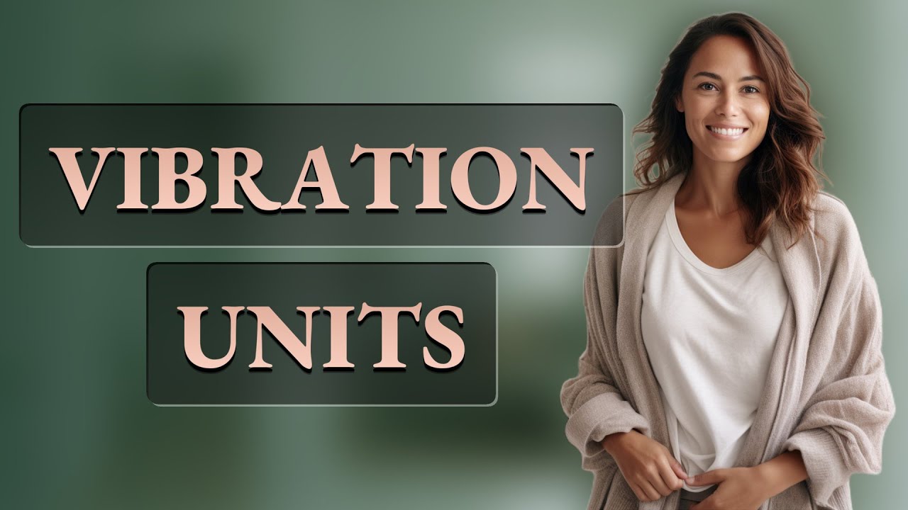 What Units Measure Washing Machine Vibration?