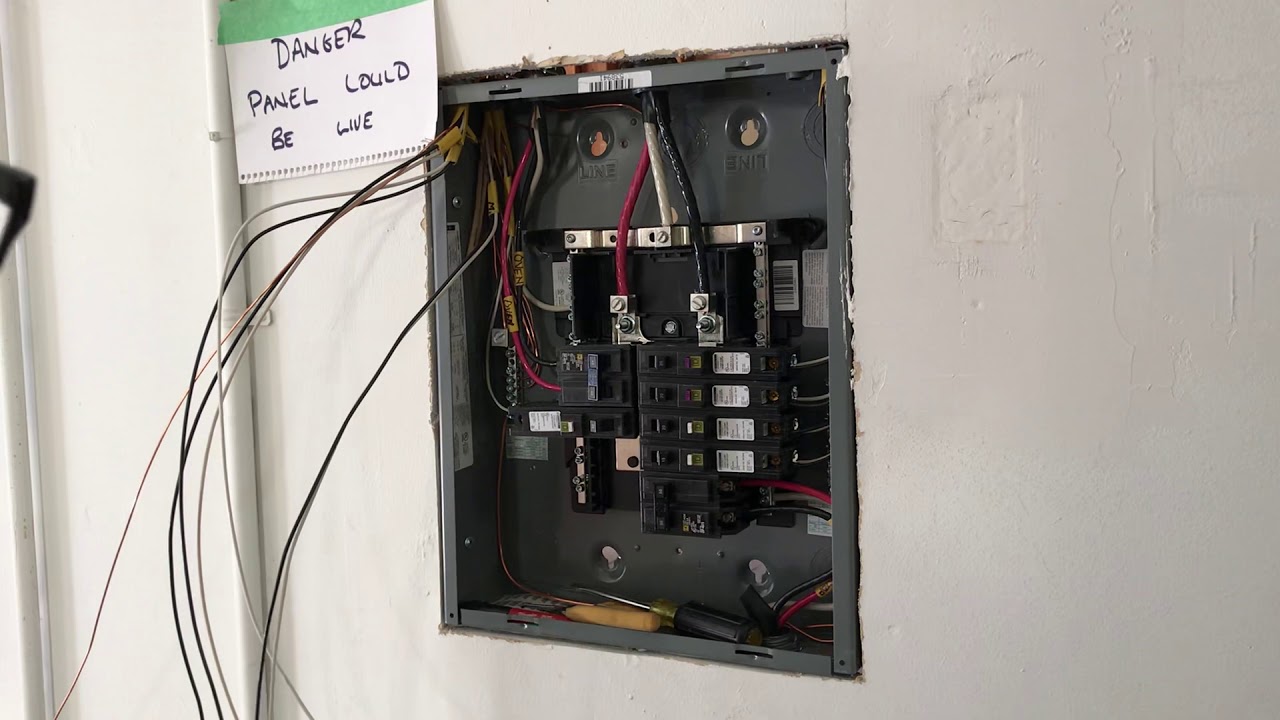 How to install Square D Plug in Breakers YouTube