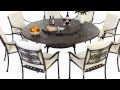 Large Round Outdoor Dining Table