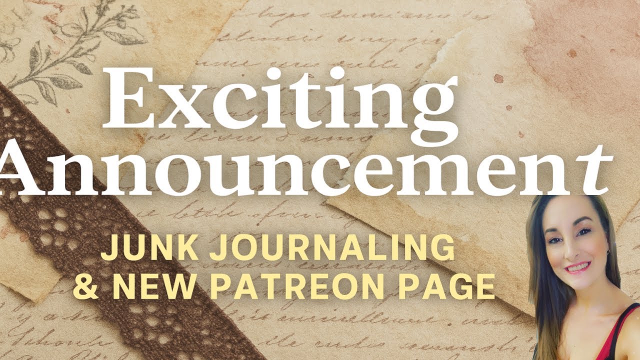 Huge Exciting Announcement! And Progress On Vintage Cookbook