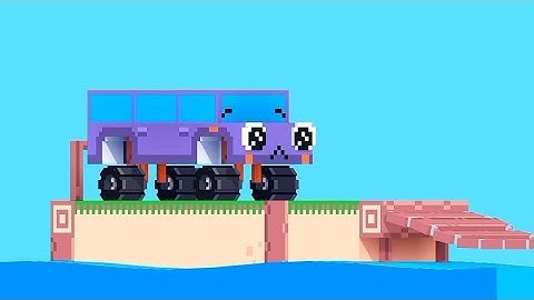 FANCADE_Drive Mad All Mixed Level Gameplay Walkthrough | Plane,3d driving and New Challenges EP.N 22