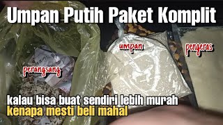 Umpan Putih Penguras Empang | Ikan Mas Super Komplit | Raja Boncos