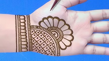 Mehndi Design Simple