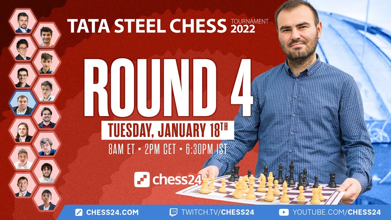 Tata Steel Challengers 2023 – Round 4 pairings – Chessdom