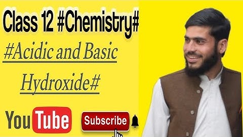 Hydroxide of 3rd period elements. or Acidic and basic hydroxide.