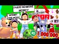 I BECAME A GOLD DIGGER to BUY MY SPOILED KID'S THE NEW PETS in ADOPT ME! - Robox - Adopt Me UPDATE