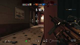 Tom Clancy's Rainbow Six® 4k spawn kill Jäger [ head shots ]