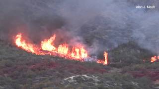 This fire is officially called "the liberty fire". broke out today in
murrieta california, the wind was ripping so hard it traveled very
fast and d...