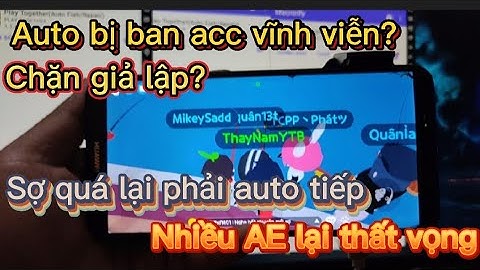 PLAY TOGETHER| Auto câu cá bằng macrorify có bị ban acc không? Giả lập bị cấm đăng nhập?