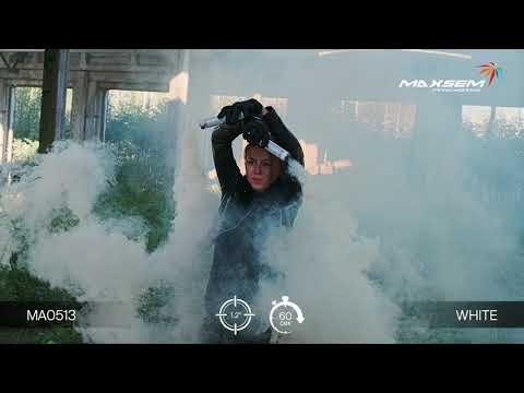 Видео: Дым белый "SMOKING FOUNTAIN White" 1,2" MA0513/W