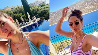 Demet Özdemirden Yep Yeni Tatil Pozları...ı