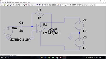 ANALISIS RANGKAIAN OPERASIONAL AMPLIFIER INTEGRATOR & DIFERENSIATOR | LTSpice | Belajar Elektronika