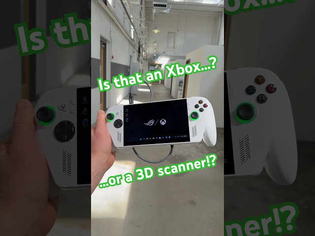So I turned my ​@xbox into a 3D scanner… ​⁠@ASUS ​⁠@asusrog ​⁠@Microsoft ​⁠​⁠@Orbbec3d #Dot3D