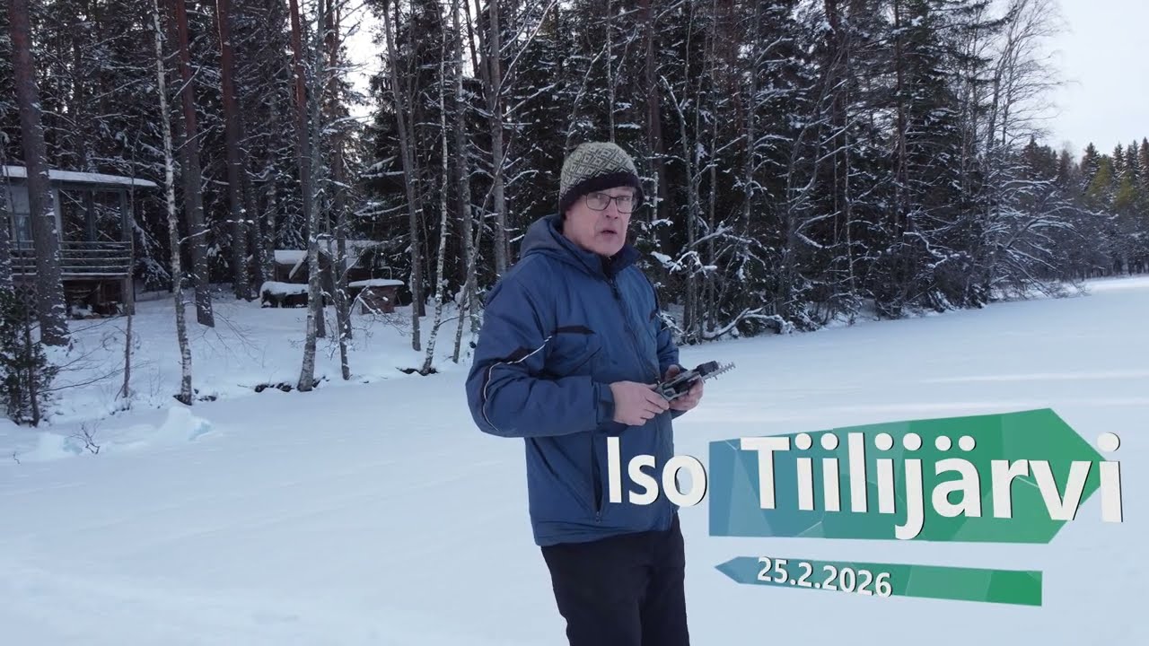 Iso Tiilijärvi ja Tiirismaa helmikuussa 2026